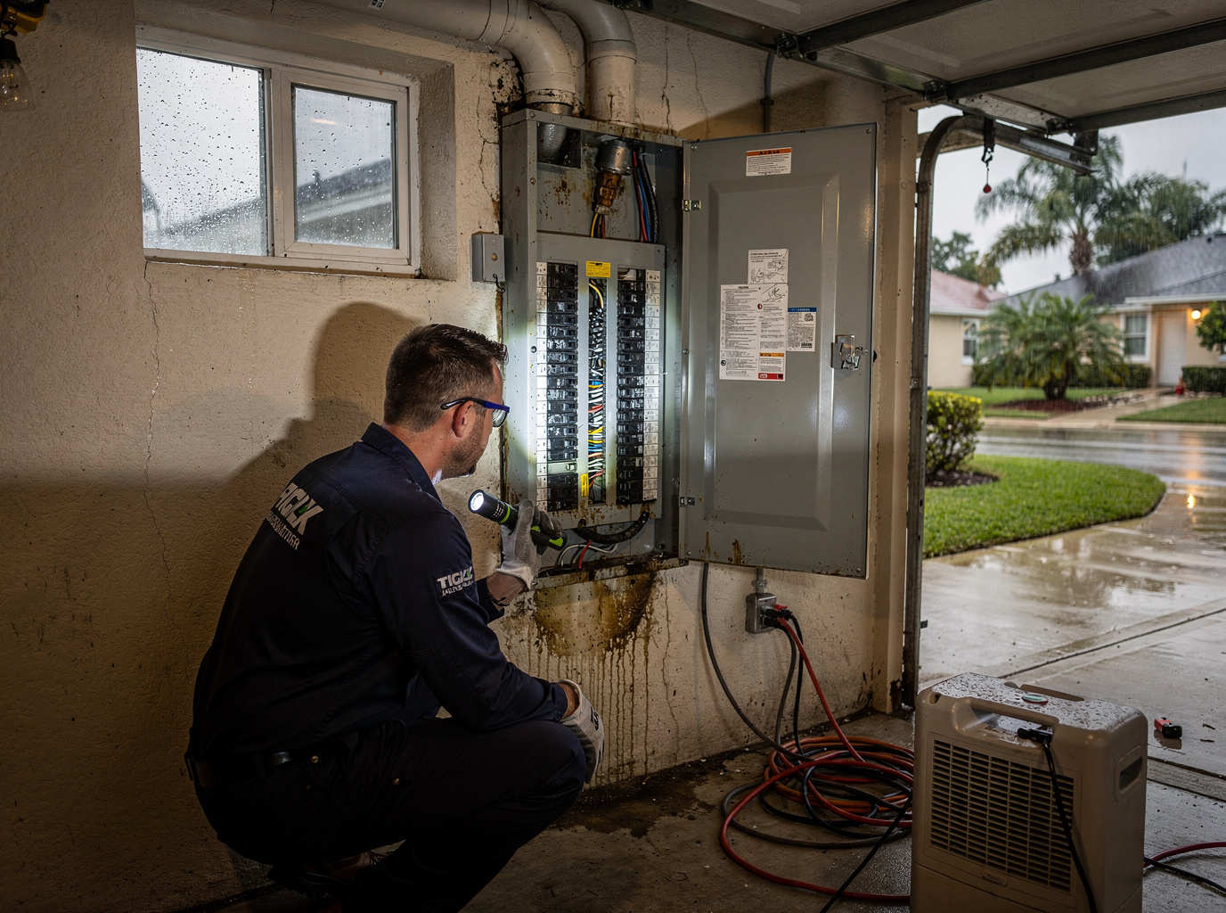 How Summer Storms Affect Electrical Panels in Brandon Homes